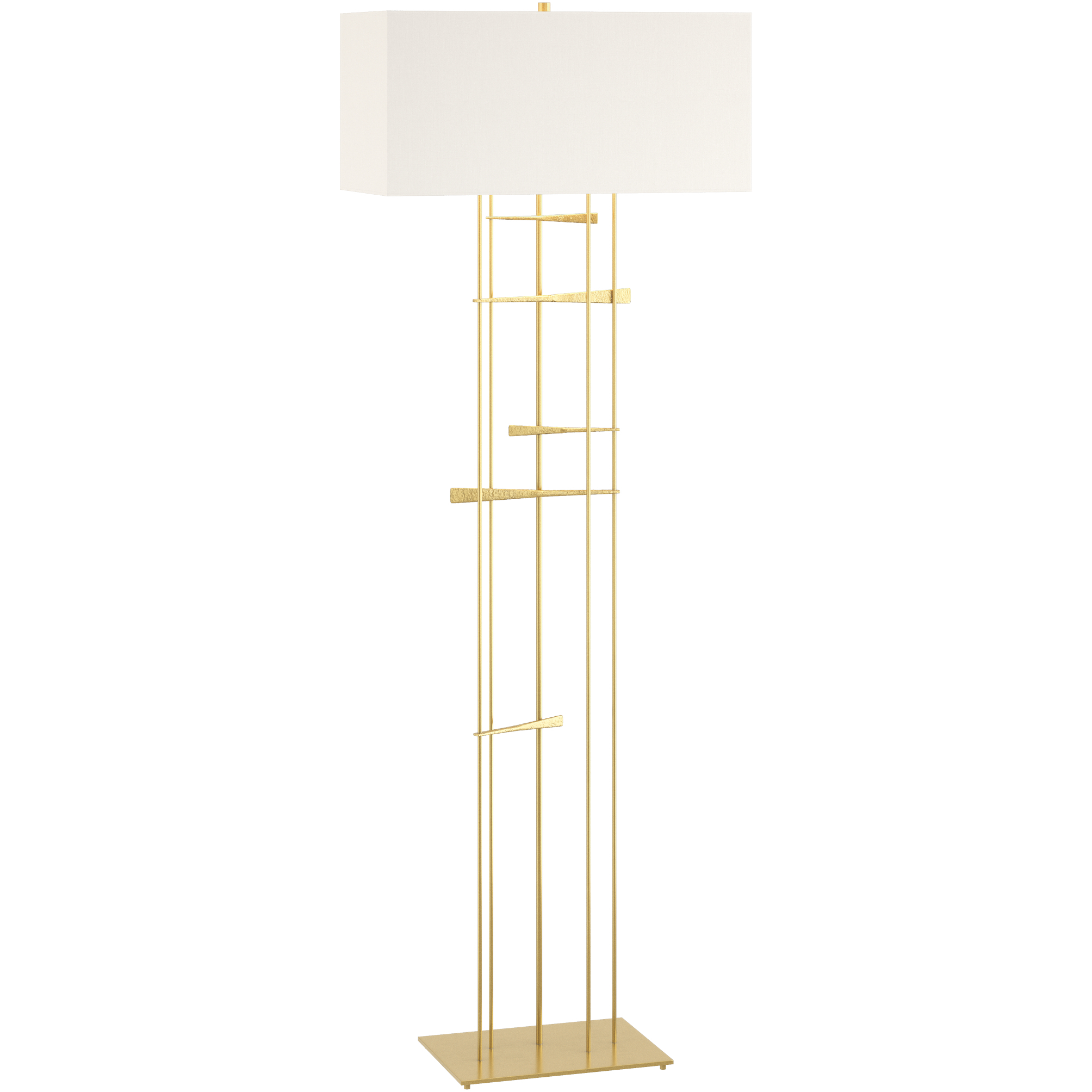 Cavaletti 65.2 inch 100 watt Modern Brass Floor Lamp Portable Light in Natural Anna