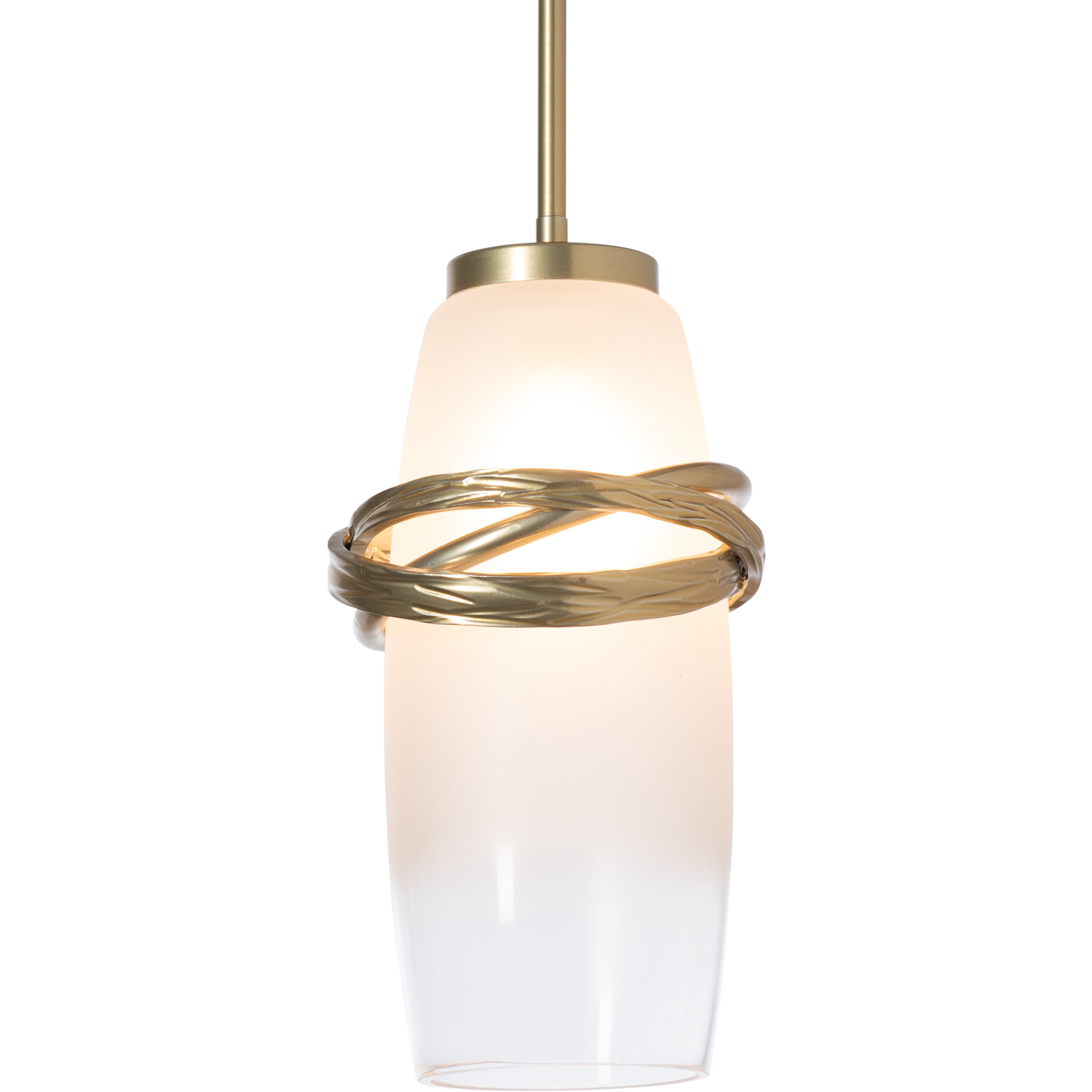 Trilogy 1 Light 7.8 inch Sterling/Dark Smoke Mini Pendant Ceiling Light in Opal