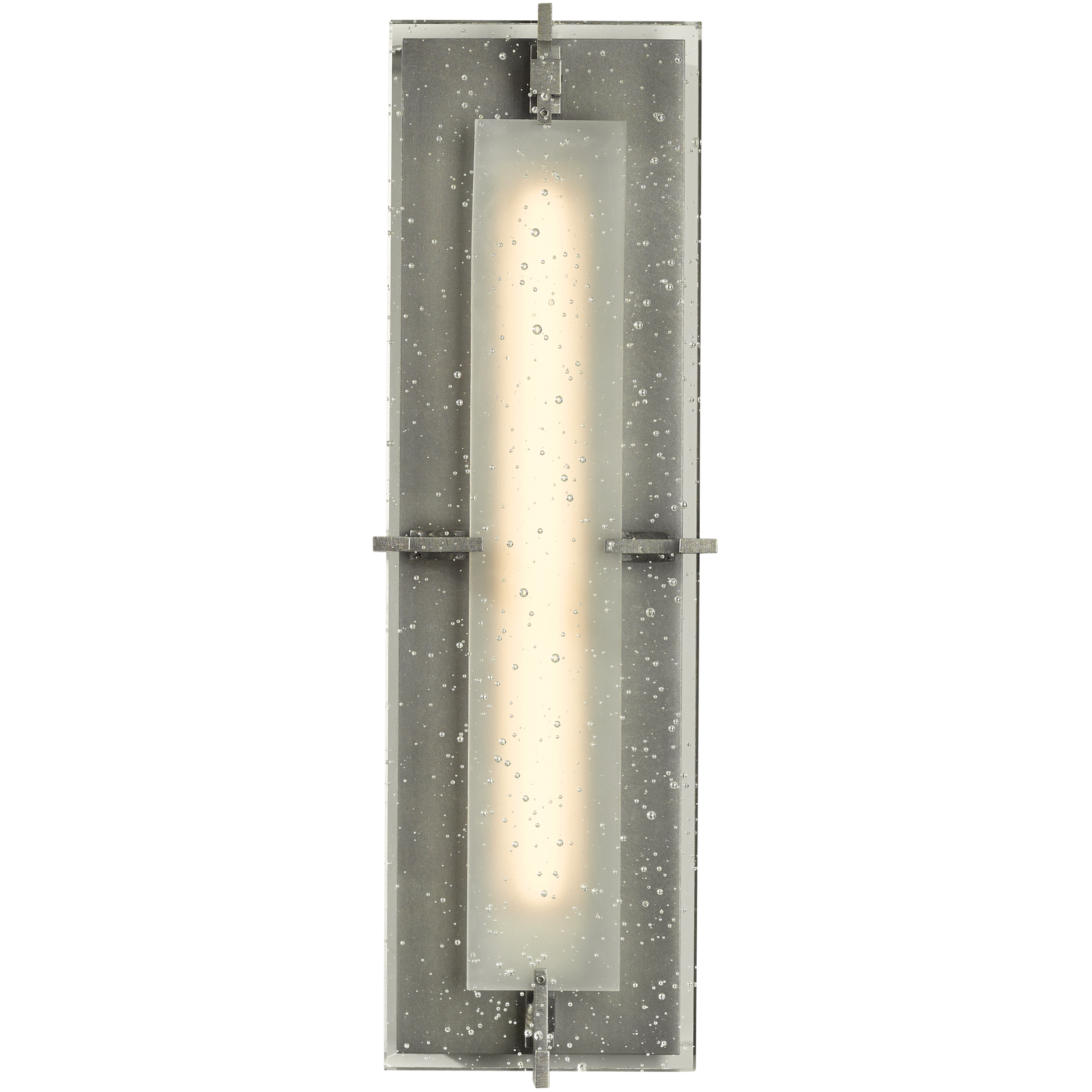 Ethos LED 18.3 inch Coastal Burnished Steel Outdoor Sconce - Open Box