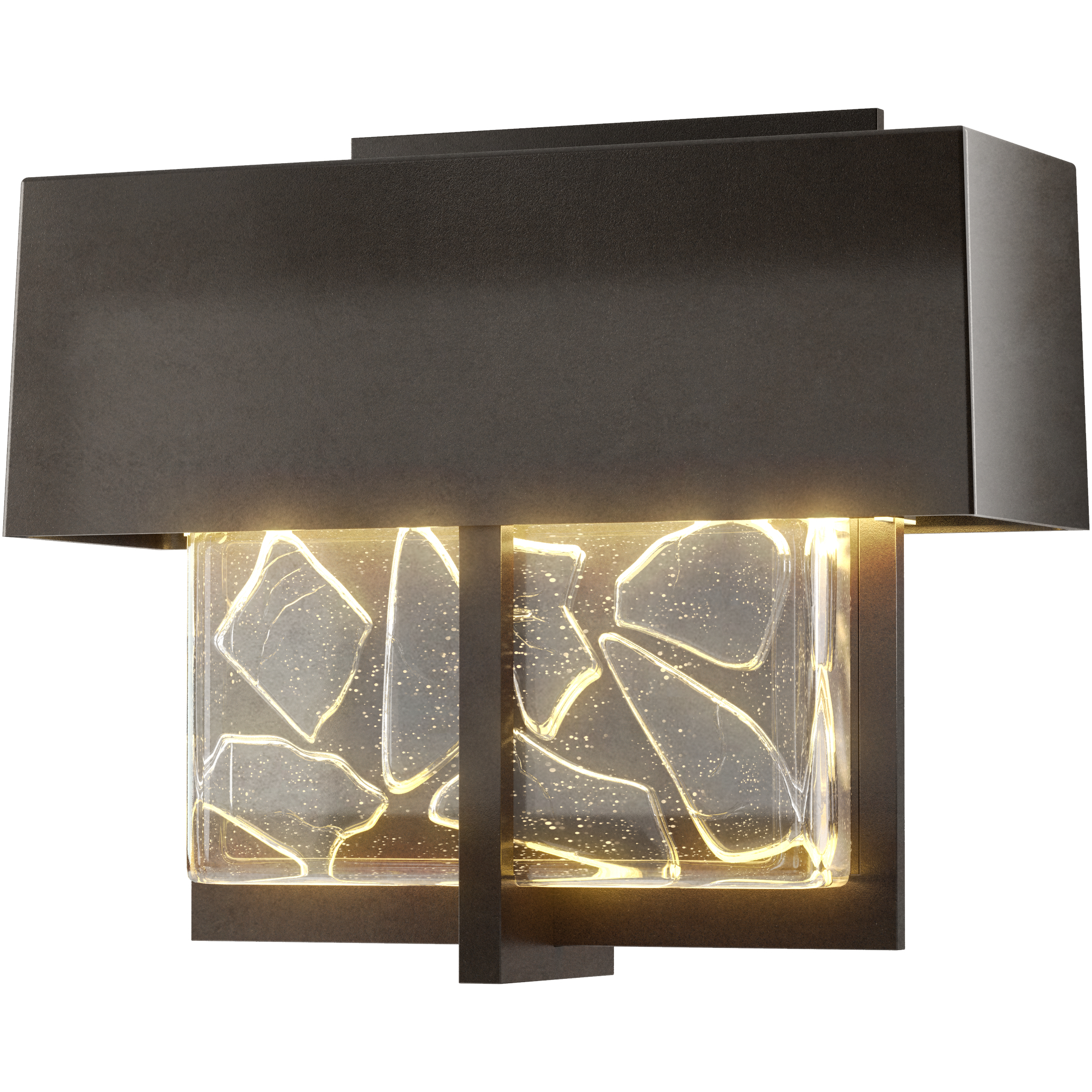 Shard LED 7.1 inch Coastal Oil Rubbed Bronze Outdoor Sconce, Small
