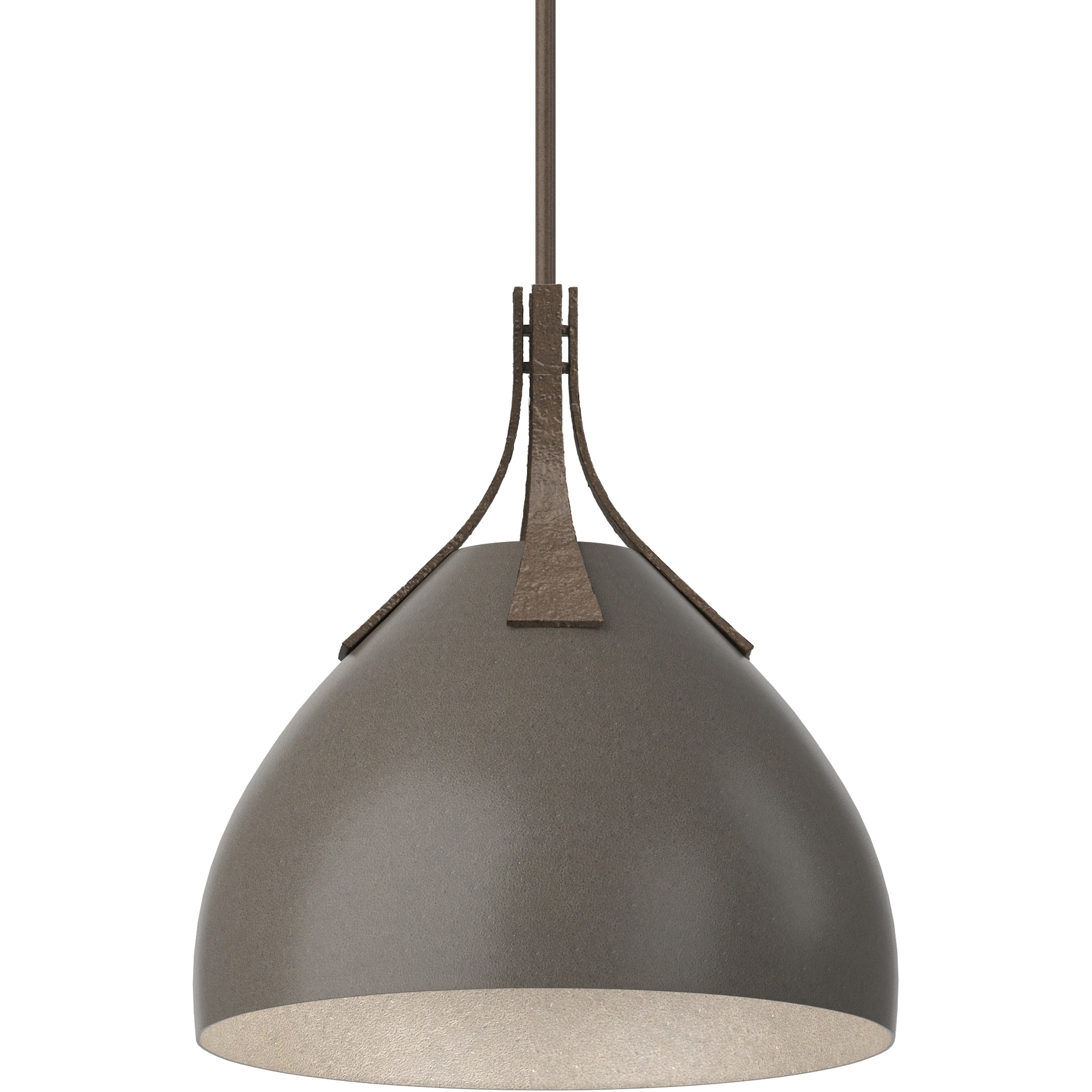 Summit 1 Light 12.8 inch Bronze and Dark Smoke Pendant Ceiling Light - Open Box
