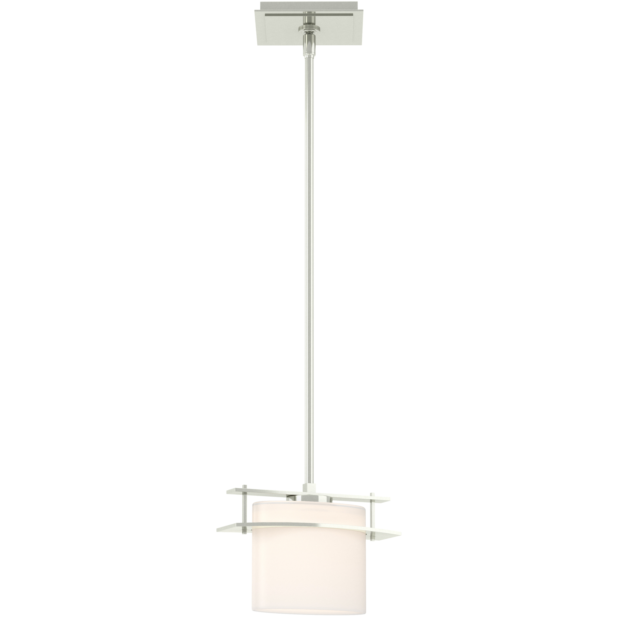 Arc Ellipse 1 Light 9 inch Sterling Mini Pendant Ceiling Light